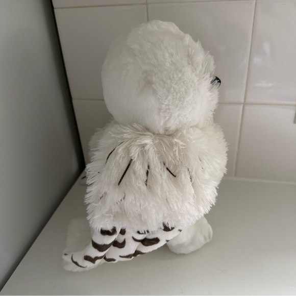 Charming White Plush Owl & elf Stuffed Animal - Picture 5 of 6